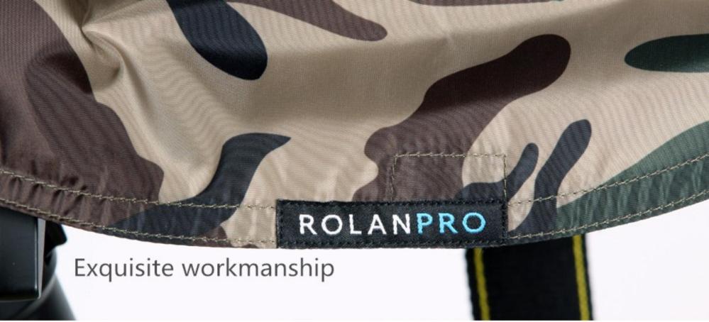 Rolanpro Rolanpro Regndeksel för kamera & objektiv kamouflage