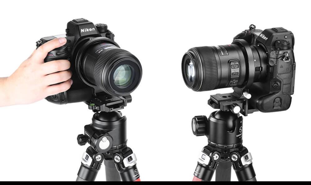 Sunwayfoto Sunwayfoto objektivkrage for Nikon Z9 Arca Swiss platta