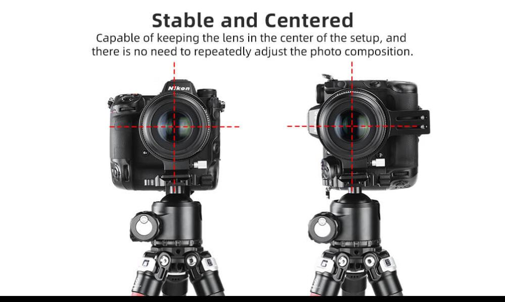 Sunwayfoto Sunwayfoto objektivkrage for Nikon Z9 Arca Swiss platta