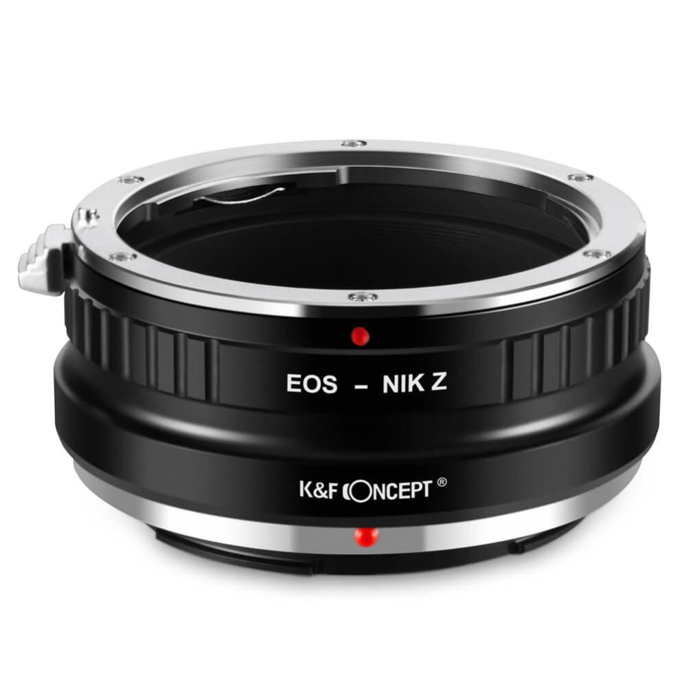 K&F Concept K&F Concept Objektivadapter till Canon EOS EF-objektiv for Nikon Z kamerahus