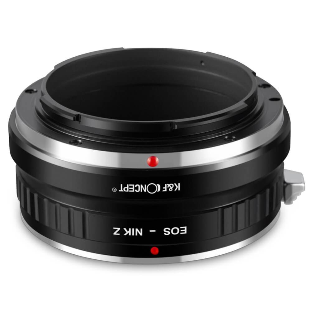 K&F Concept K&F Concept Objektivadapter till Canon EOS EF-objektiv for Nikon Z kamerahus