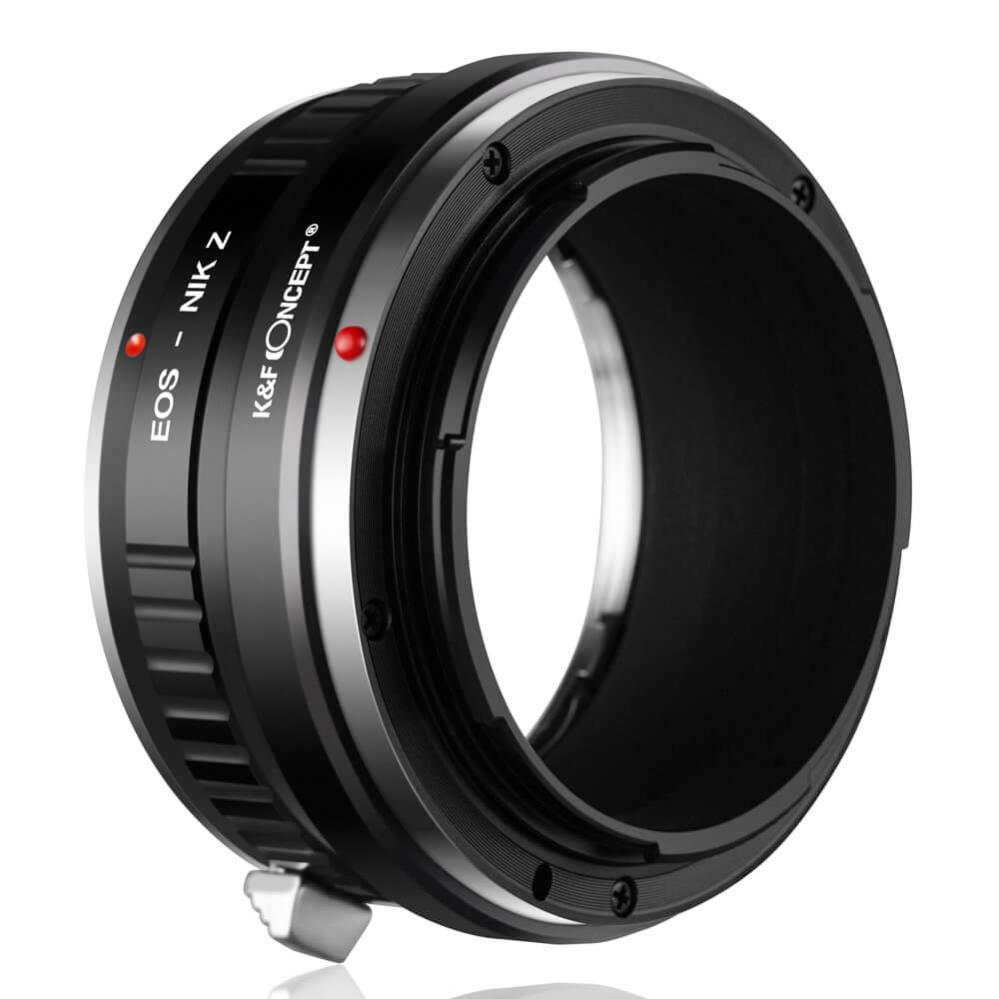 K&F Concept K&F Concept Objektivadapter till Canon EOS EF-objektiv for Nikon Z kamerahus
