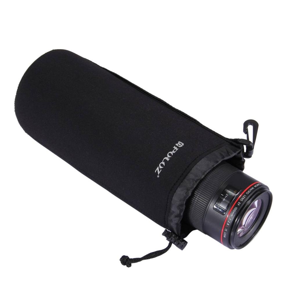 Unbranded Puluz Linseetui i neopren XXL: 27cm x 10cm