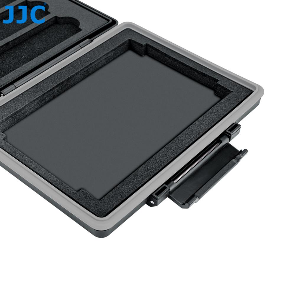 JJC Minnekortetui for 3st M.2 NVME 2280 SSD-kort+ 1st 2.5-tum intern SSD-kort