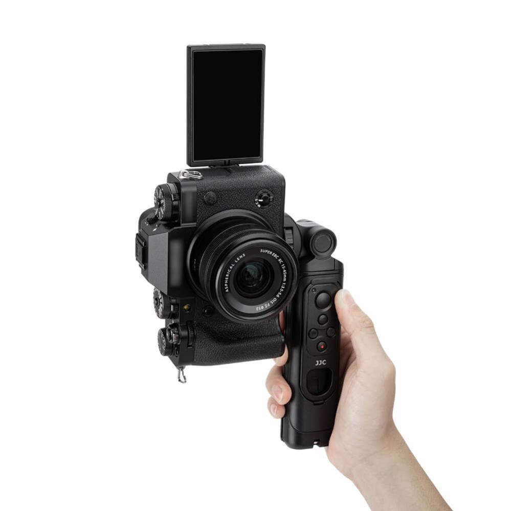 JJC JJC Kombinerat handgrep & fjernkontroll for Fujifilm X erstatter TG-BT1
