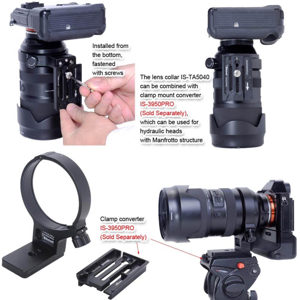 iShoot iShoot stativfeste for Tamron SP 70-200mm f / 2.8 Di VC USD A009