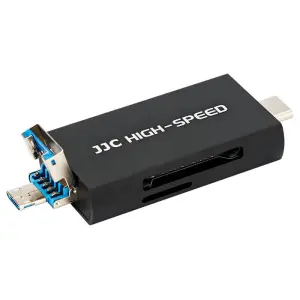 JJC JJC Minnekortleser 3i1 USB 3.1 for SD/SDHC/SDXC minnekort