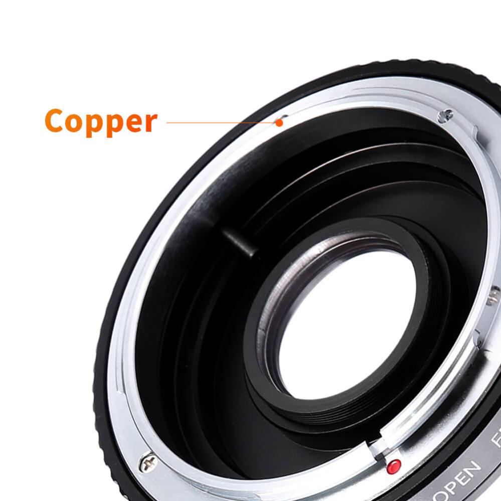 K&F Concept K&F Concept Objektivadapter till Canon FD objektiv för Canon EOS kamerahus
