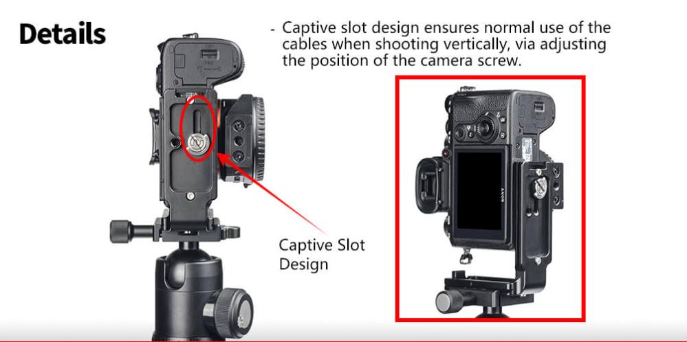 Sunwayfoto Sunwayfoto l-bracket for Sonyy A7RIII Sonyy A9