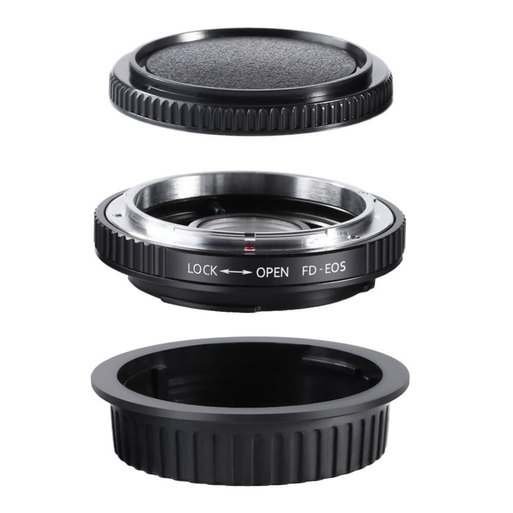 K&F Concept K&F Concept Objektivadapter till Canon FD objektiv för Canon EOS kamerahus
