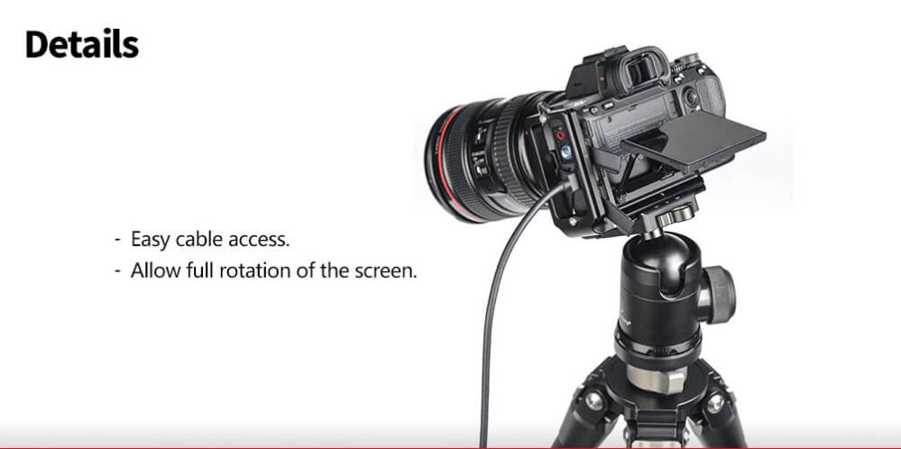 Sunwayfoto Sunwayfoto l-bracket for Sonyy A7RIII Sonyy A9