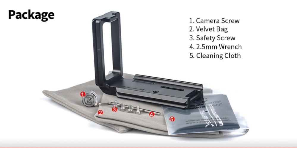 Sunwayfoto Sunwayfoto l-bracket for Sonyy A7RIII Sonyy A9