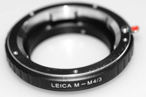 Kiwifotos Kiwifotos Objektivadapter till Leica (M) for Micro 4/3 kamerahus