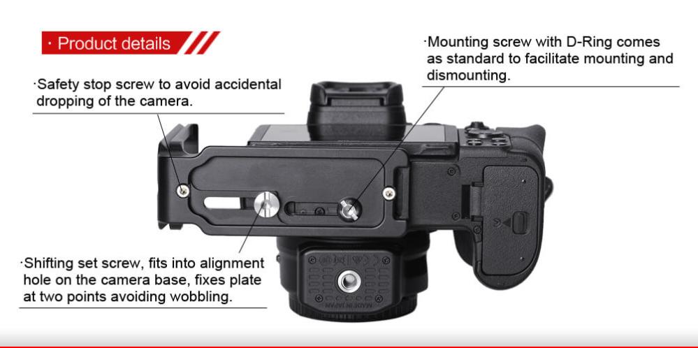 Sunwayfoto Sunwayfoto l-bracket for Nikon Z6/Z7