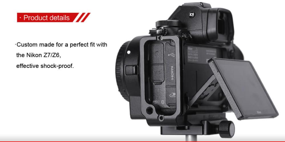 Sunwayfoto Sunwayfoto l-bracket for Nikon Z6/Z7
