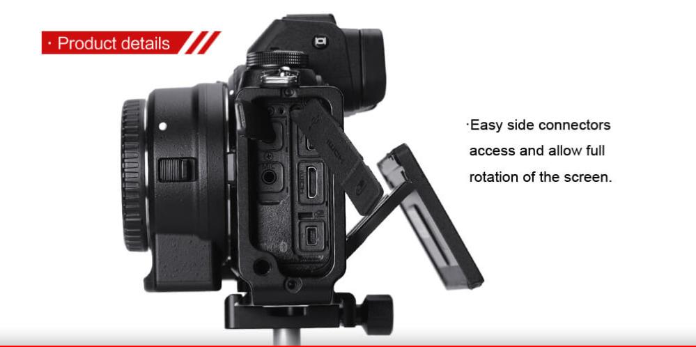 Sunwayfoto Sunwayfoto l-bracket for Nikon Z6/Z7