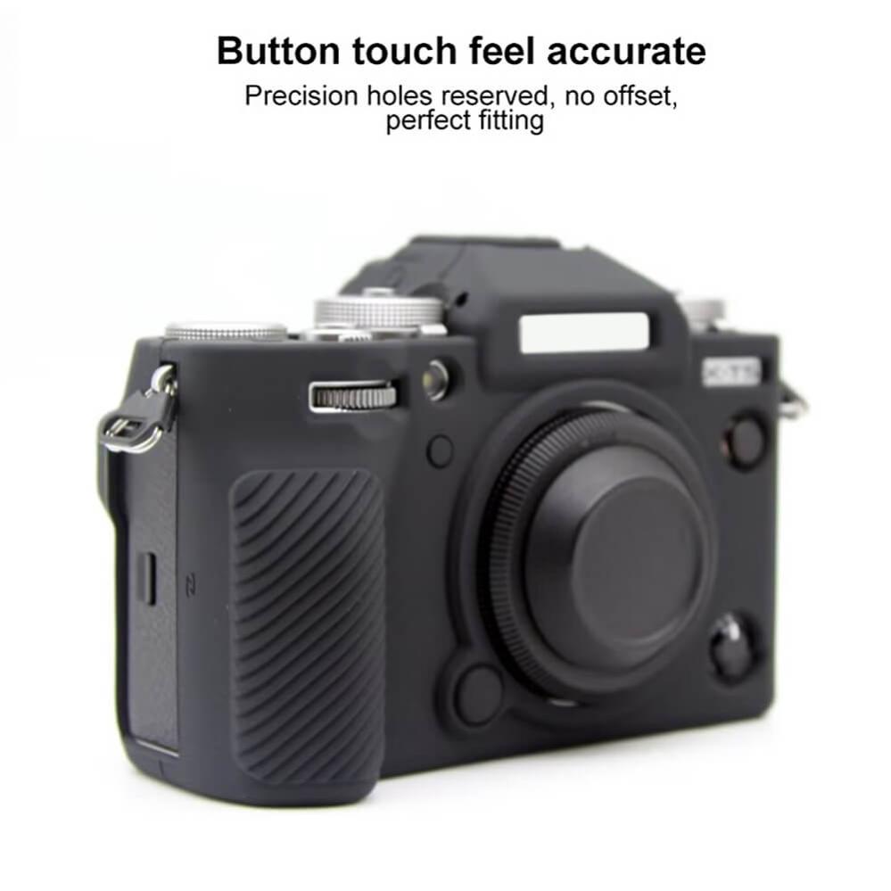 Unbranded Mykt beskyttelsesetuie for Fujifilm X-T5 av silikon