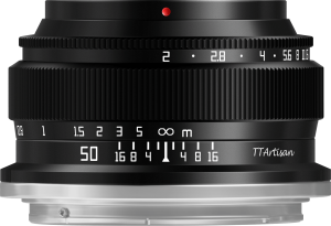 TTArtisan TTArtisan 50mm f/2.0 objektiv Fullformat for Sony E