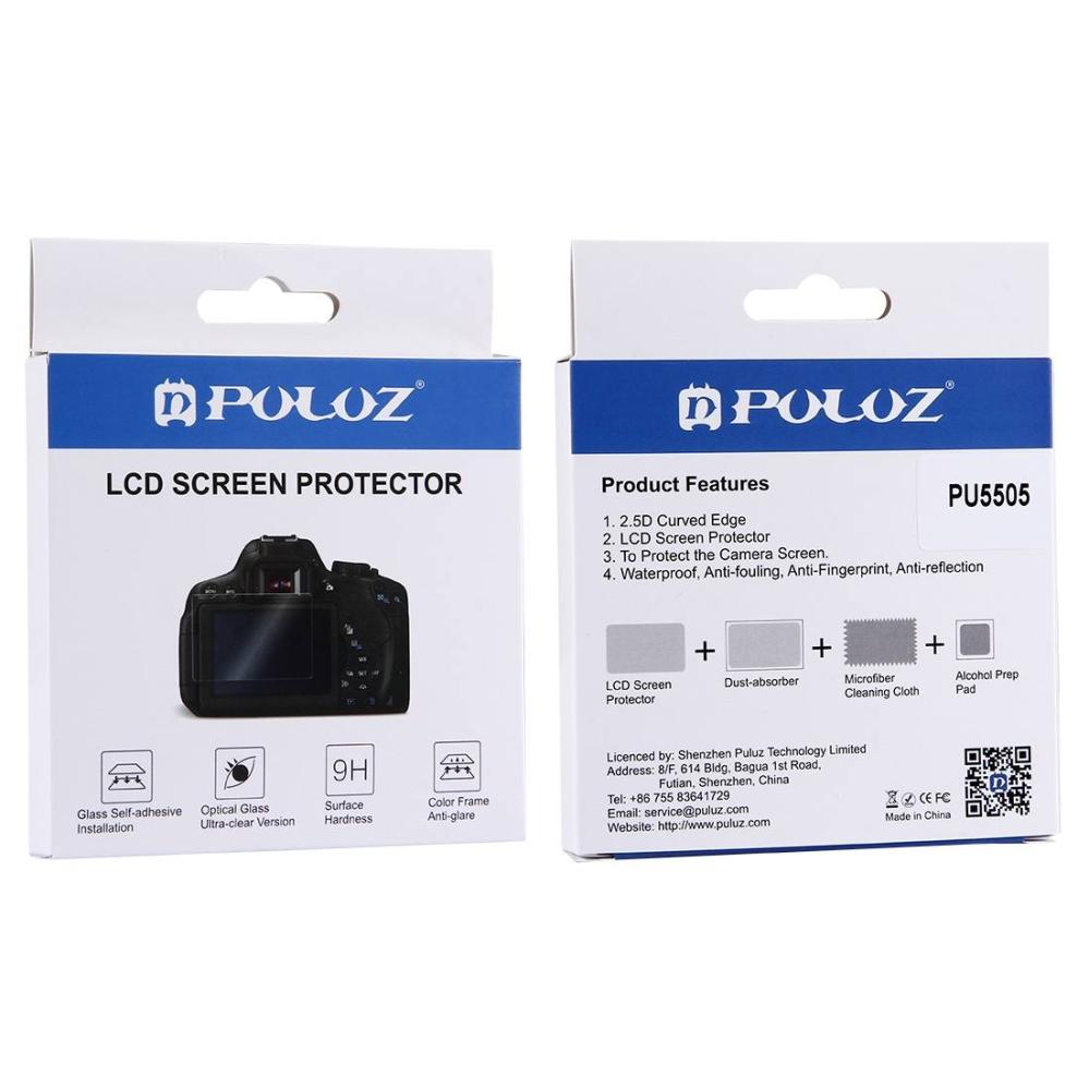 Puluz Puluz Skjermbeskytter for Canon EOS 5DMarkIV/5DS/5DMarkIII/1DX härdat glas 9H