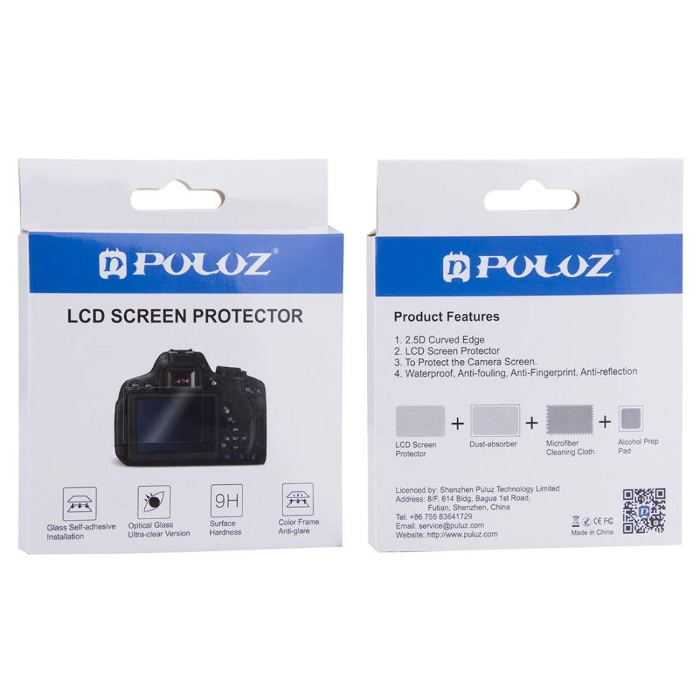 Puluz Puluz Skjermbeskytter for Canon EOS 7D Mark II härdat glas 9H