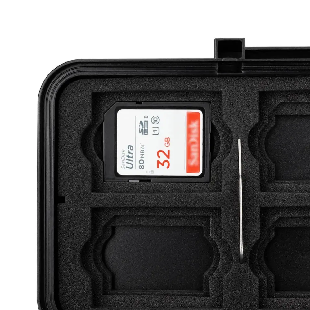 JJC JJC JBC-K3 Batteri- & Minnekortetui – Multifunktionellt och robust