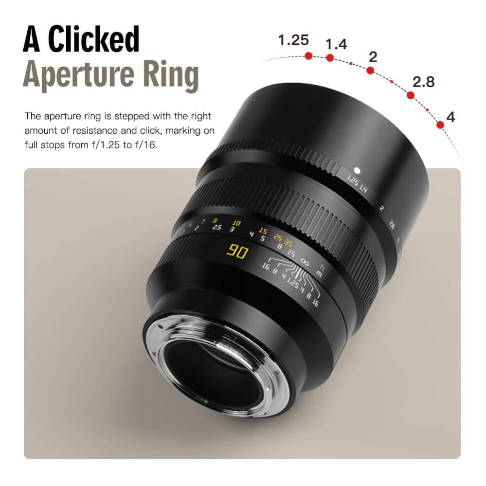 TTArtisan TTArtisan 90mm f/1.25 objektiv for Hasselblad X1D
