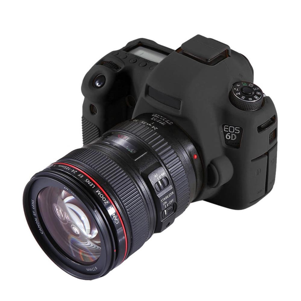 Puluz Puluz Siliconeetui for Canon EOS 6D