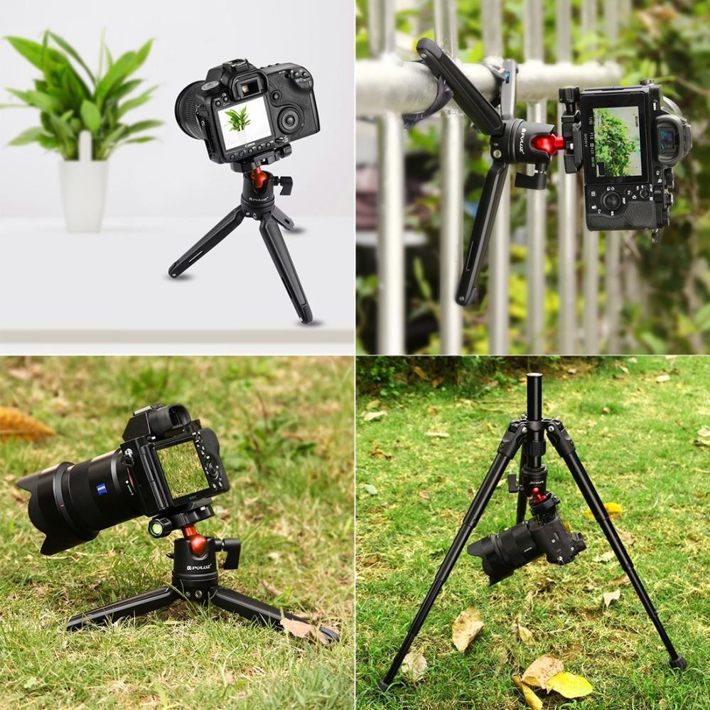 Puluz Puluz Roterbart kulehode 360 grader med hurtigplate for DSLR