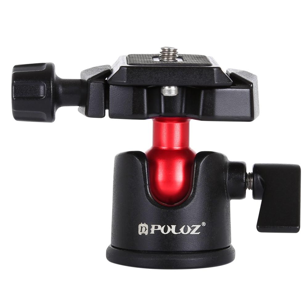 Puluz Puluz Roterbart kulehode 360 grader med hurtigplate for DSLR
