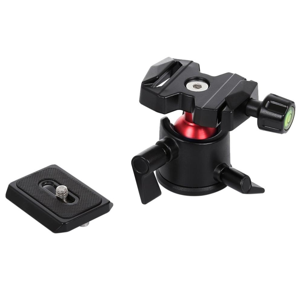 Puluz Puluz Roterbart kulehode 360 grader med hurtigplate for DSLR