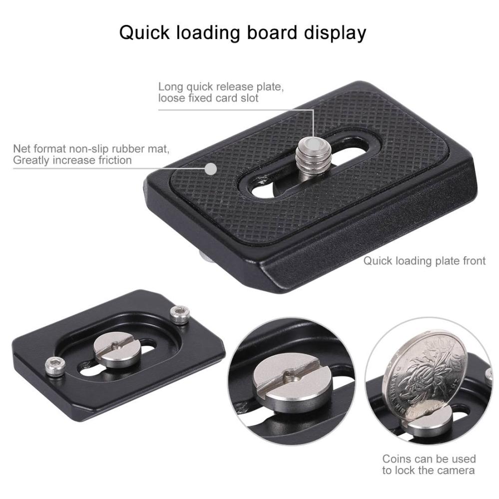 Puluz Puluz Roterbart kulehode 360 grader med hurtigplate for DSLR