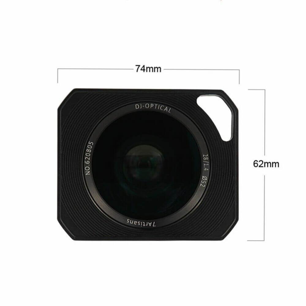 7Artisans 7Artisans solblender & lokk for 28mm f/1.4
