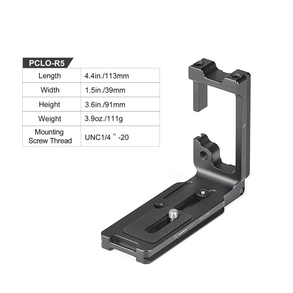 Sunwayfoto Sunwayfoto l-bracket for Canon EOS R5/R6