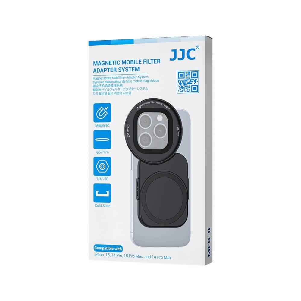 JJC JJC Magnetisk filteradapter for 67mm kamerafilter på mobil