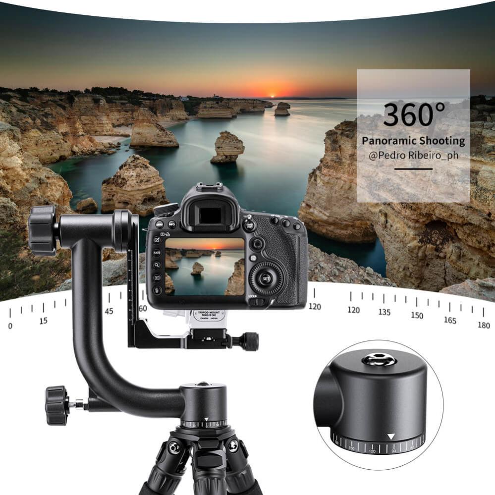K&F Concept K&F Concept Robust gimbal for tyngre kameraer og objektiv