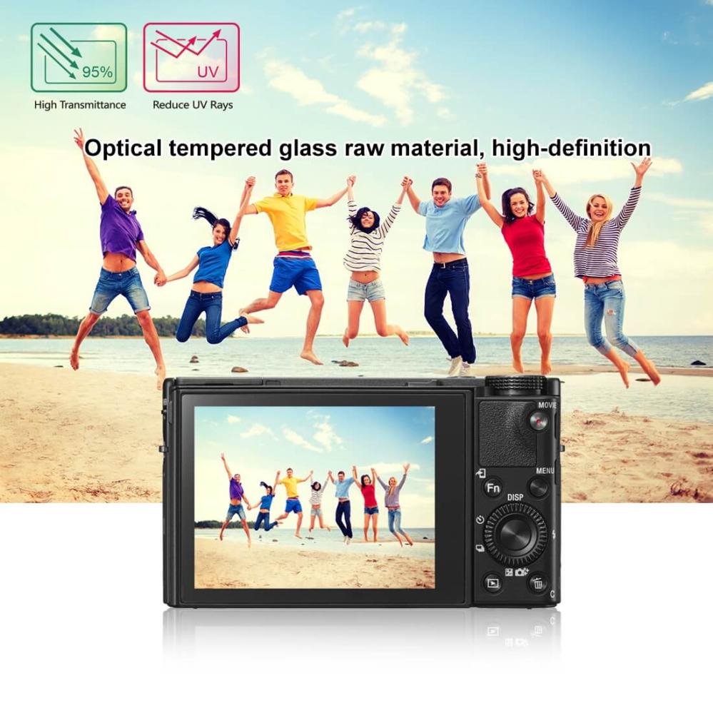 Puluz Puluz Skjermbeskytter herdet glas 9H for Sony A9 III ILCE9M3