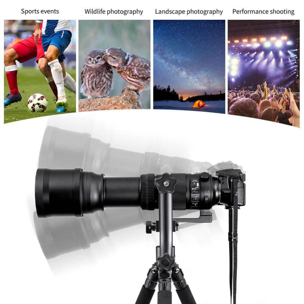 K&F Concept K&F Concept Robust gimbal for tyngre kameraer og objektiv