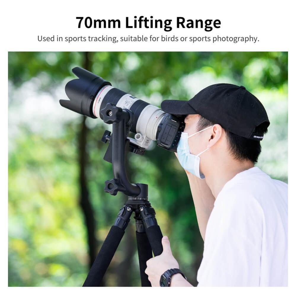 K&F Concept K&F Concept Robust gimbal for tyngre kameraer og objektiv