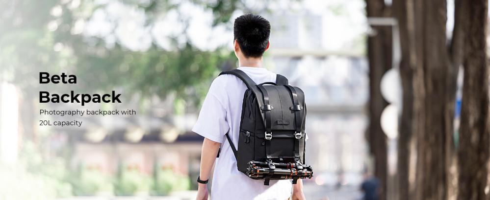 K&F Concept K&f concept kameraryggsekk 20l med ekstra regndeksel för fotografe