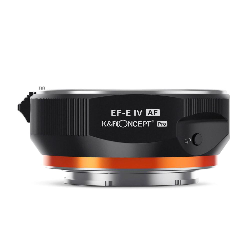 K&F Concept K&F Concept Objektivadapter elektr till Canon EF/EF-S objektiv for Sony E kamera