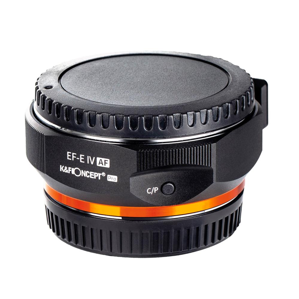 K&F Concept K&F Concept Objektivadapter elektr till Canon EF/EF-S objektiv for Sony E kamera