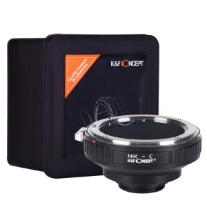 K&F Concept K&F Concept Objektivadapter till Nikon F objektiv för C-feste