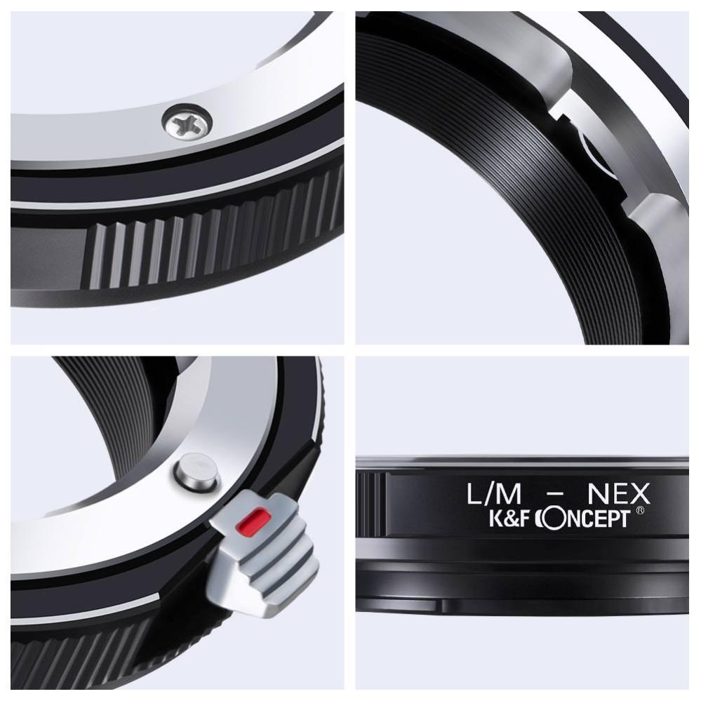 K&F Concept K&F Concept Objektivadapter till Leica M objektiv for Sony E kamerahus