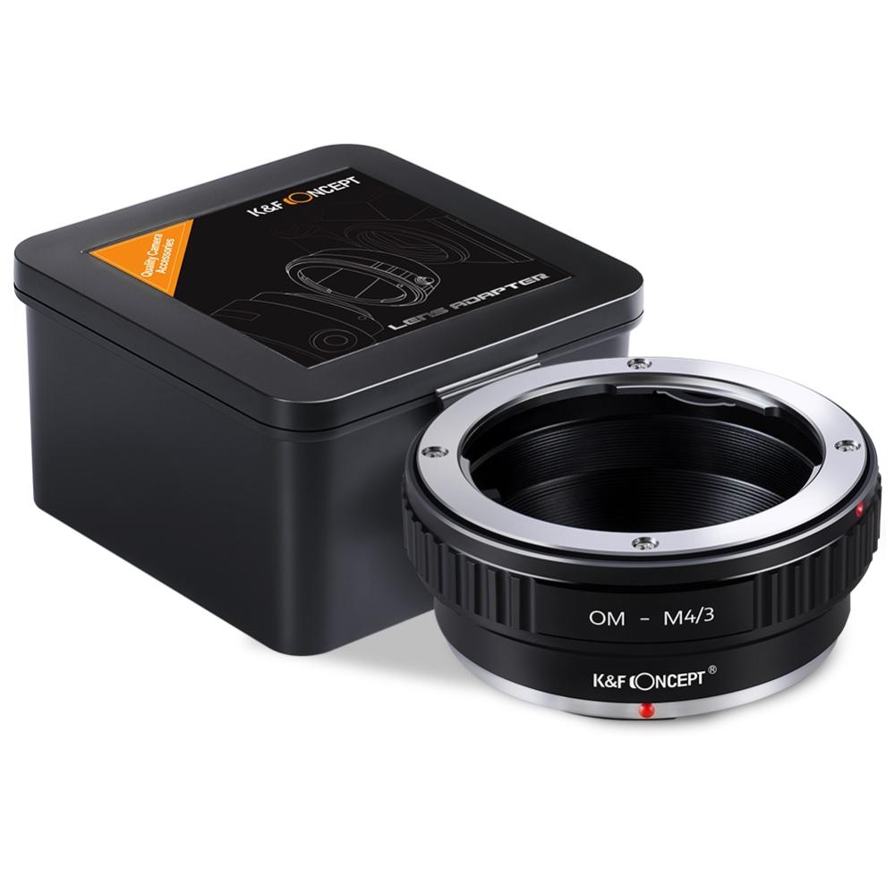 K&F Concept K&F Concept Objektivadapter till Olympus OM objektiv for Micro 4/3 kamerahus