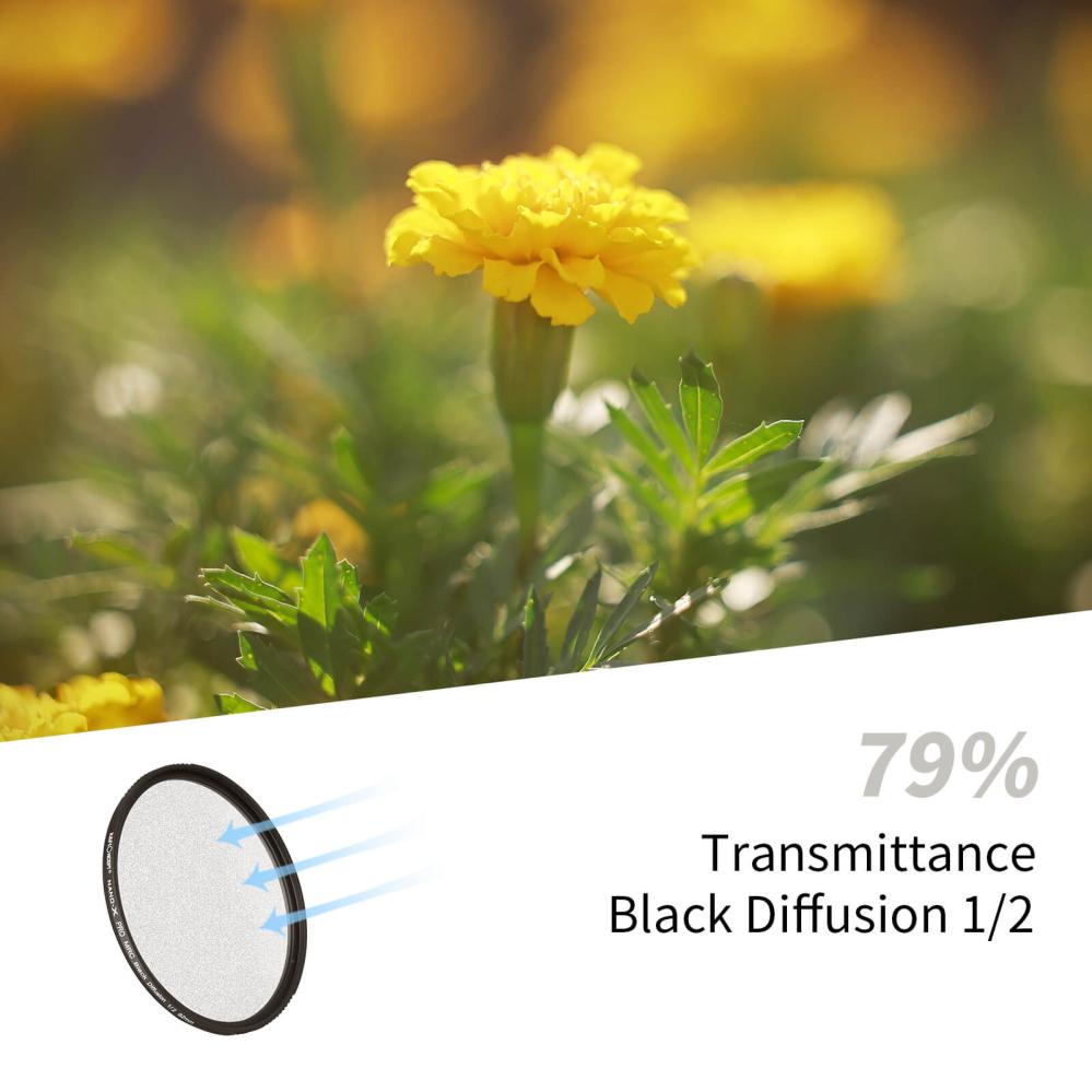 K&F Concept K&F Concept Black Mist 1/2 Filter Nano-X