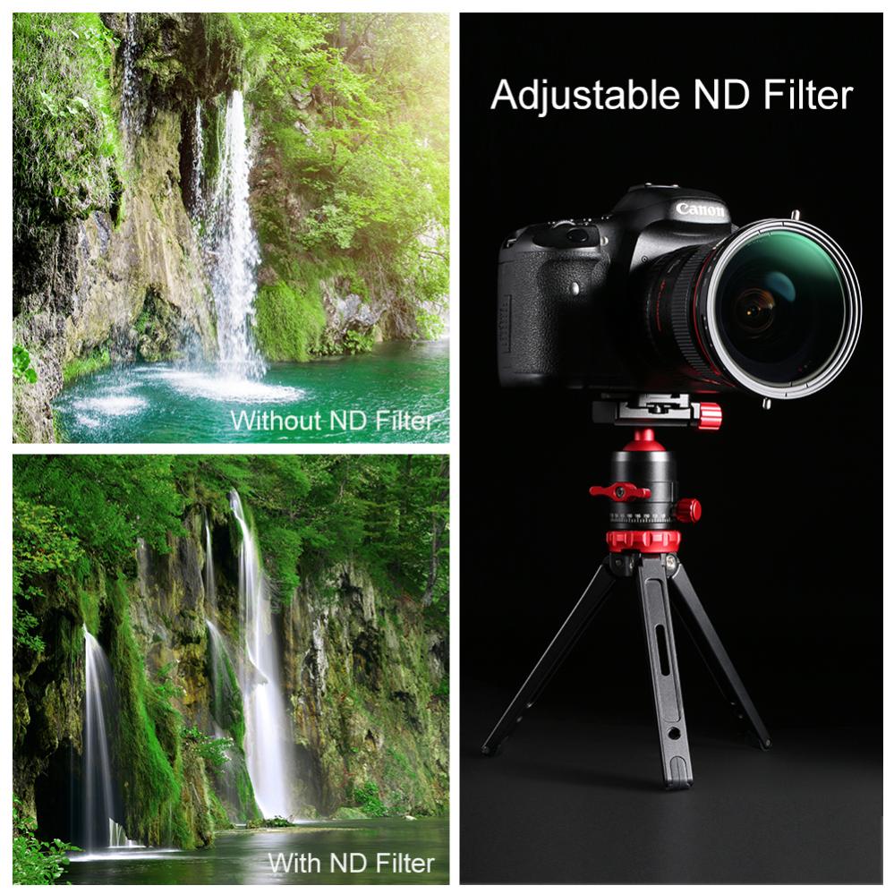 K&F Concept K&F Concept Justerbart ND2-32 / CPL hybridfilter