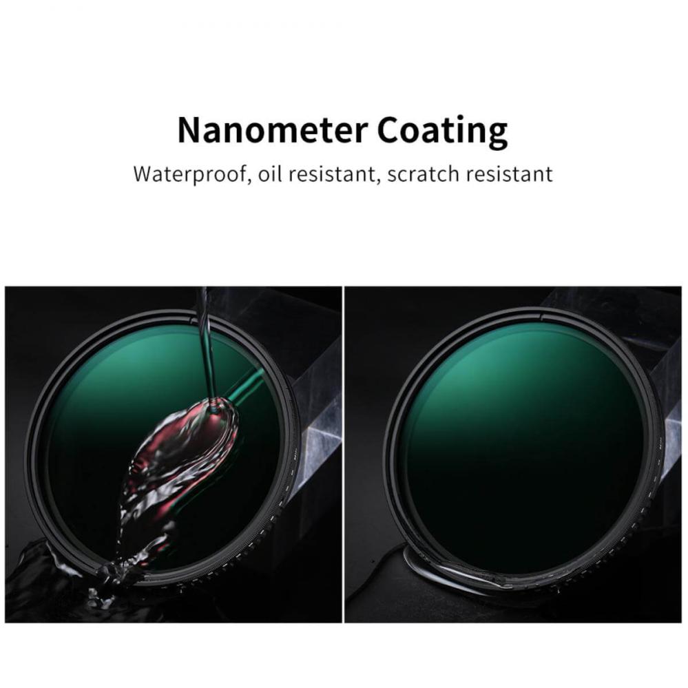 K&F Concept K&F Concept Justerbart ND-filter ND8-ND2000