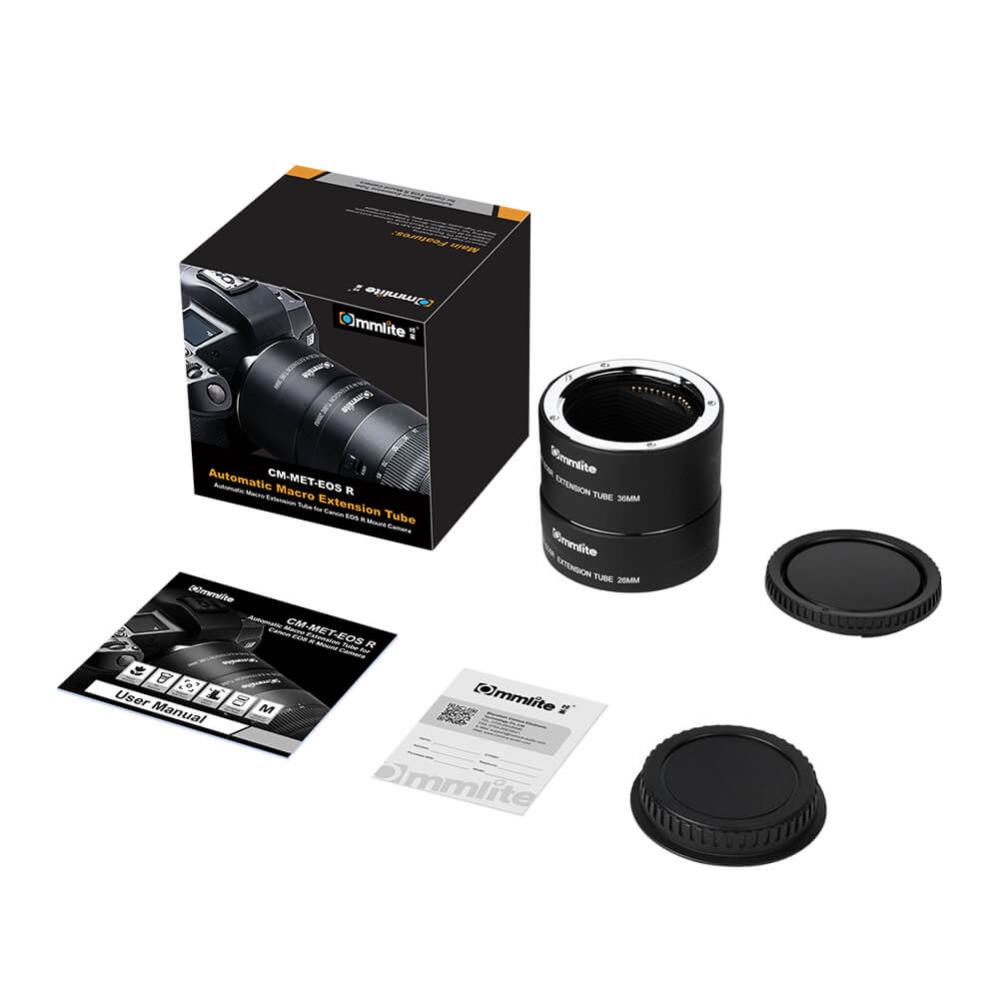 Commlite Commlite Mellomringer 26mm & 36mm elektronisk for Canon EOS R