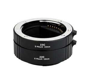 JJC JJC Mellomringer 10mm 16mm elektronisk for Sony E AET-SES(II)