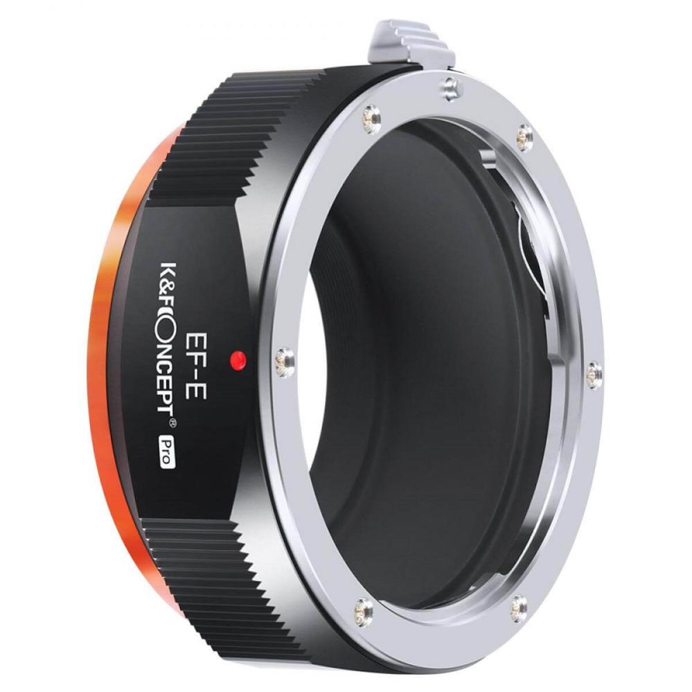 K&F Concept K&F Objektivadapter Pro till Canon EF/EF-S objektiv for Sony E kamerahus